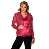 Veste à paillettes