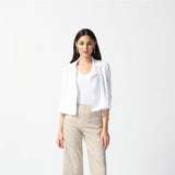 Veste boxy tissée