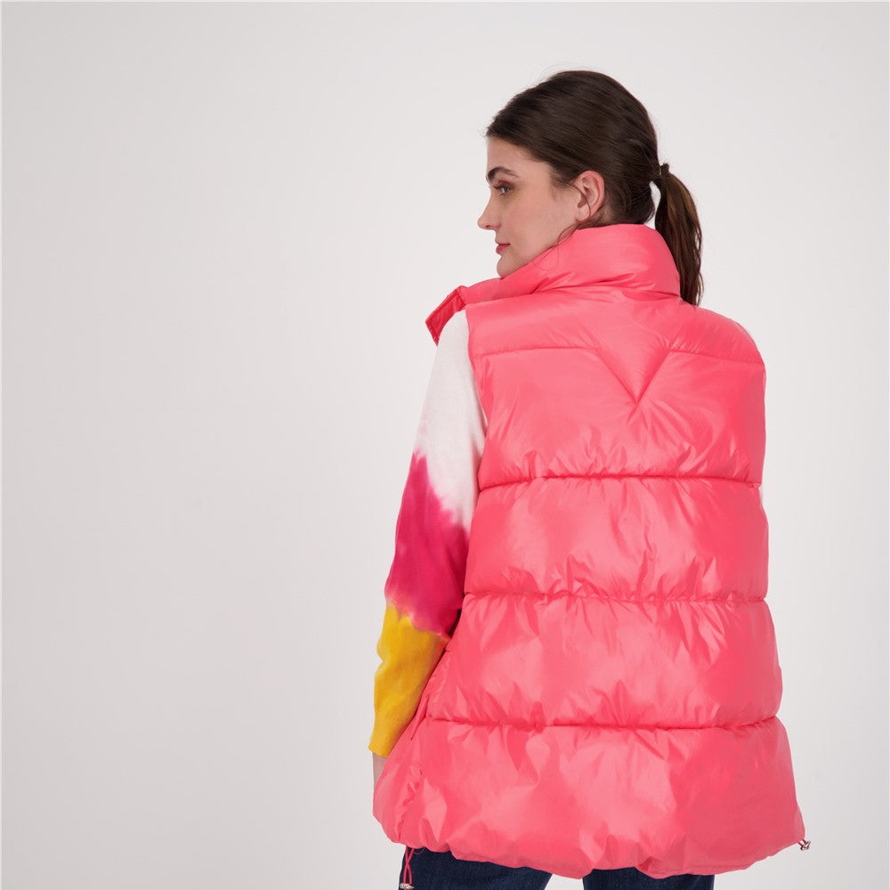 Veste doudoune à col haut