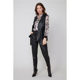 Veste en cuir vegan