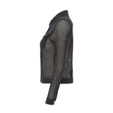 Veste en filet structurée