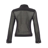 Veste en filet structurée