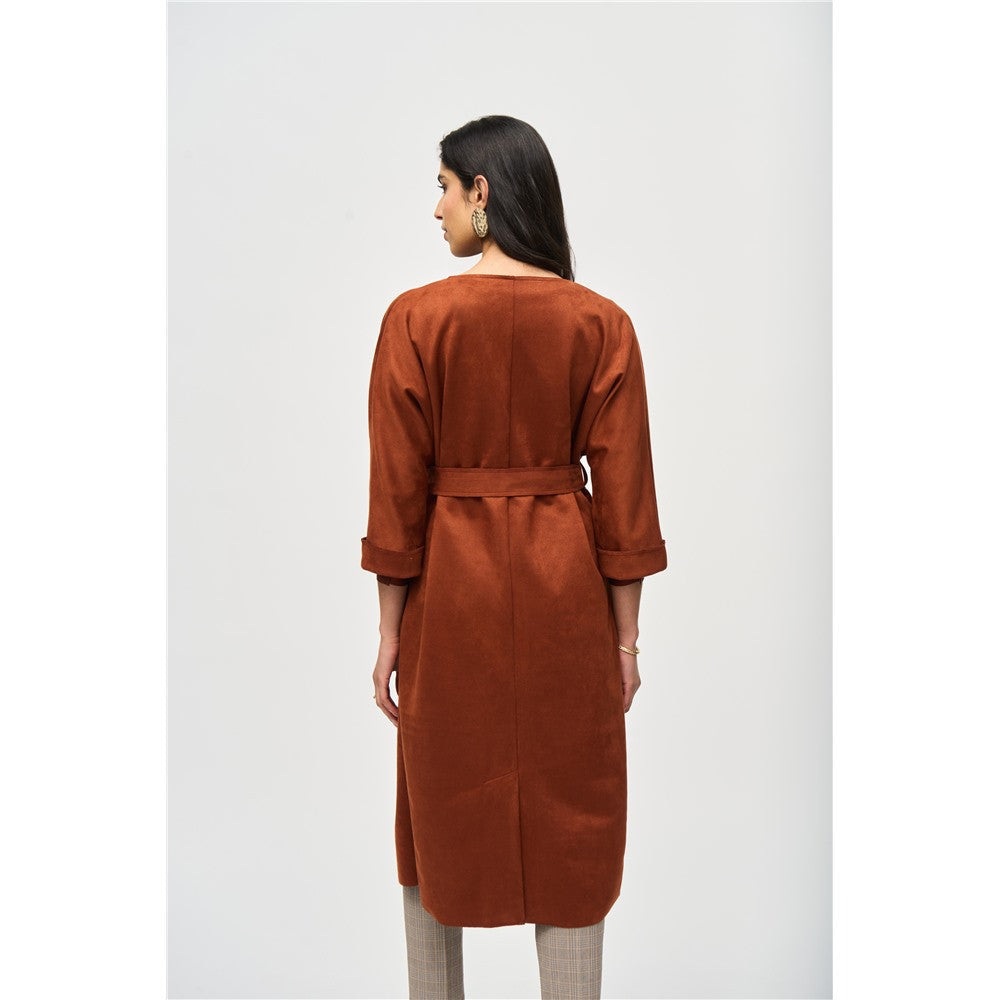 Veste en suède vegan