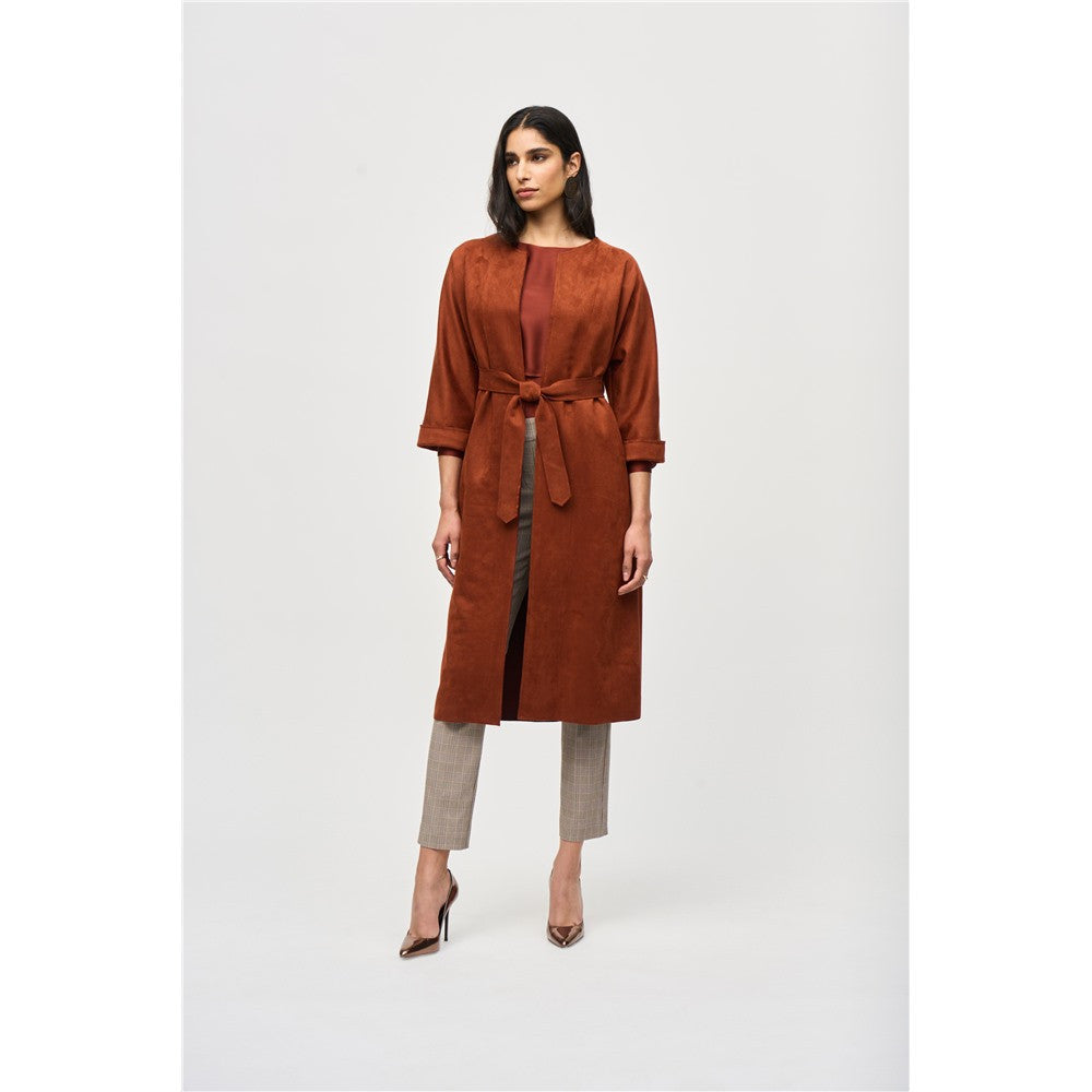 Veste en suède vegan