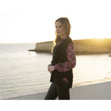 Veste en tissu duveteux