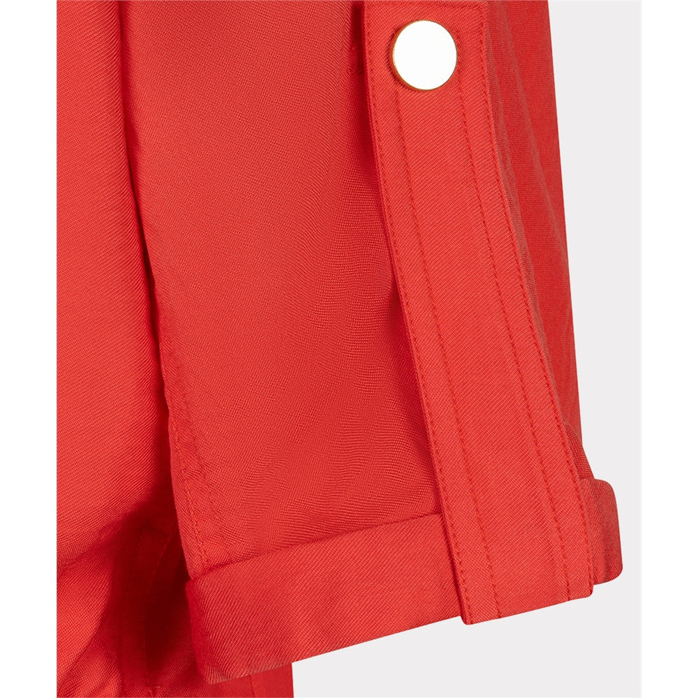 Veste manches courtes et boutons