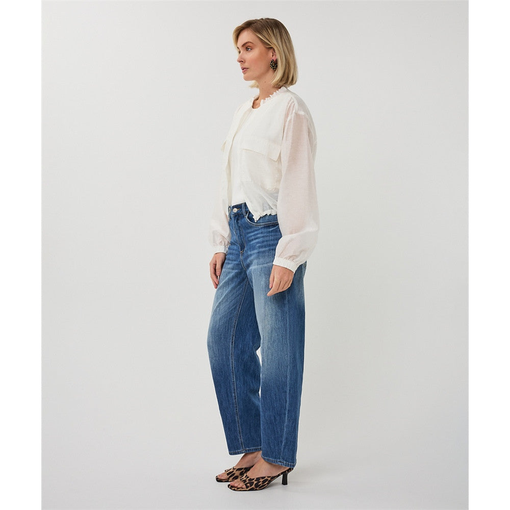 Veste manches semi-transparentes