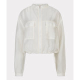 Veste manches semi-transparentes