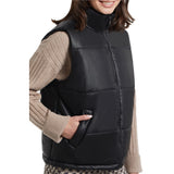 Veste matelassée avec fermoir - Taille : XSMALL - Couleur : Noir
