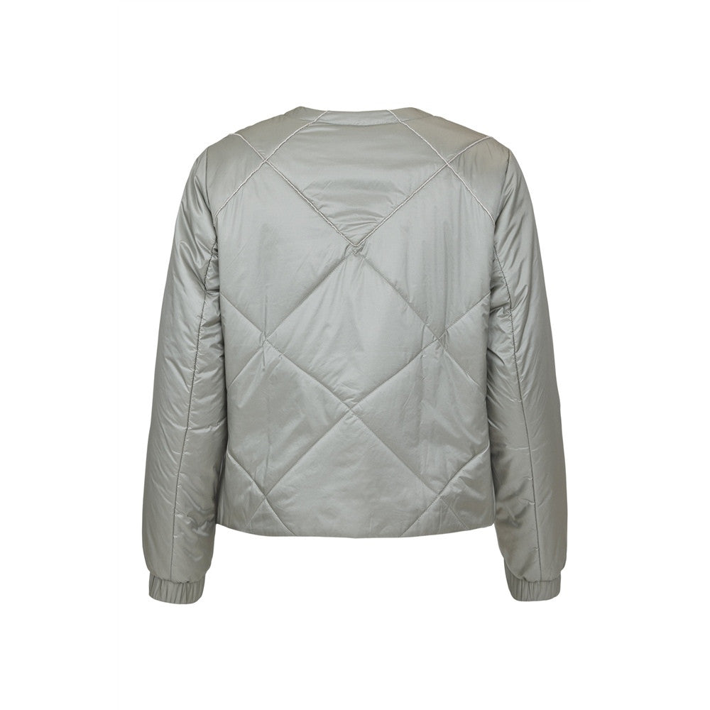 Veste matelassée légère à finition satinée