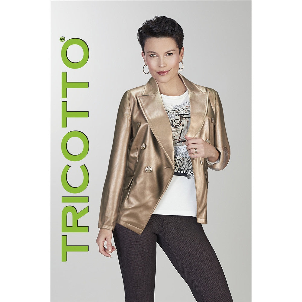 Veston en cuir vegan