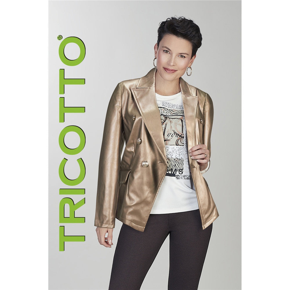 Veston en cuir vegan