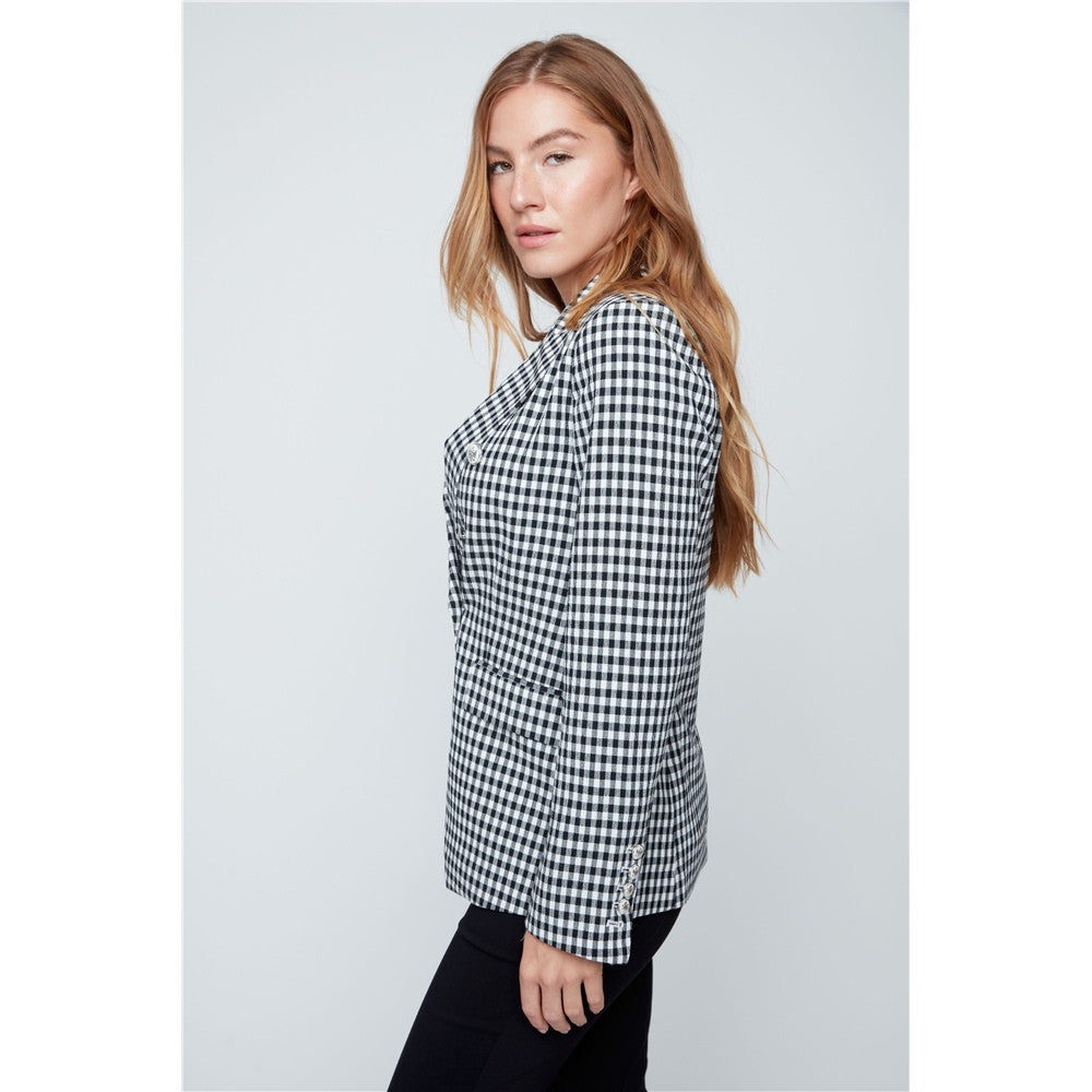 Veston pied-de-poule