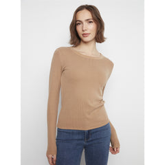 West | Chandail en tricot uni - Taille : SMALL - Couleur : Truffe