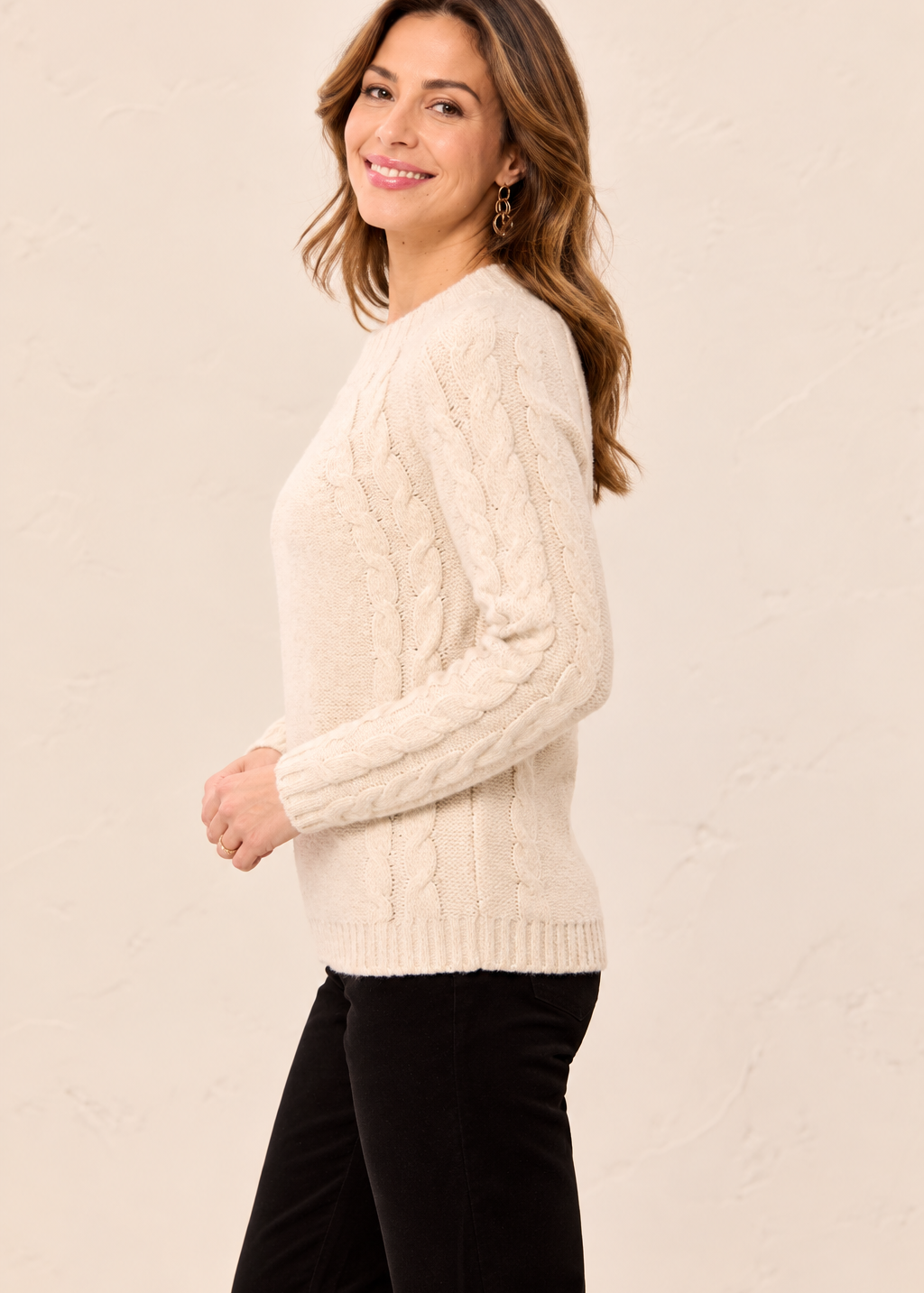 Florence | Pull avec motif torsade