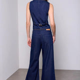 Sally | Jean baggy avec bijoux amovible