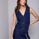 Sally | Veste de tailleur en denim