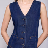 Sally | Veste de tailleur en denim