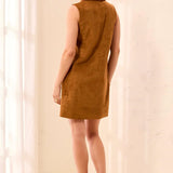 Maeve | Robe sans manches en suède