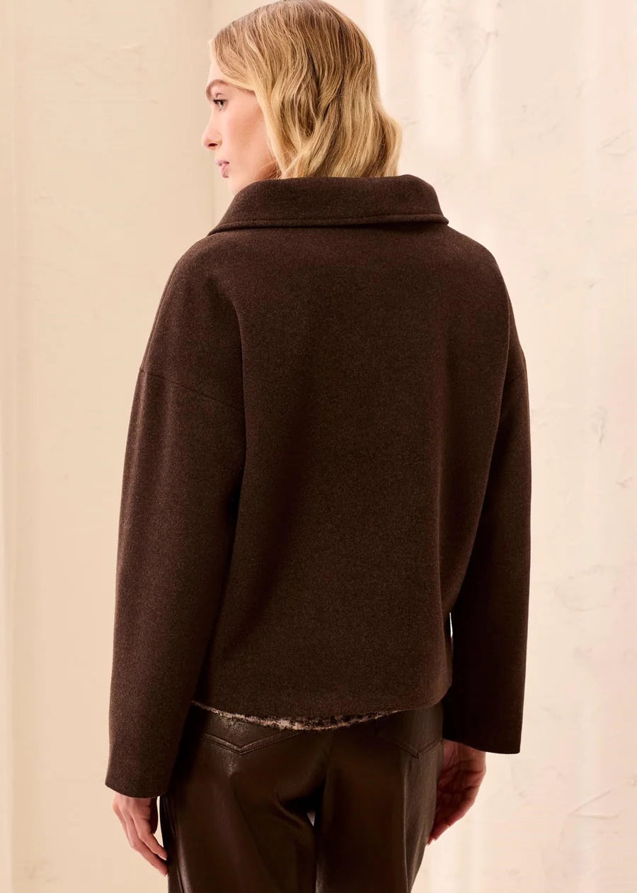 Kaia | Manteau duveteux