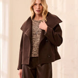 Kaia | Manteau duveteux