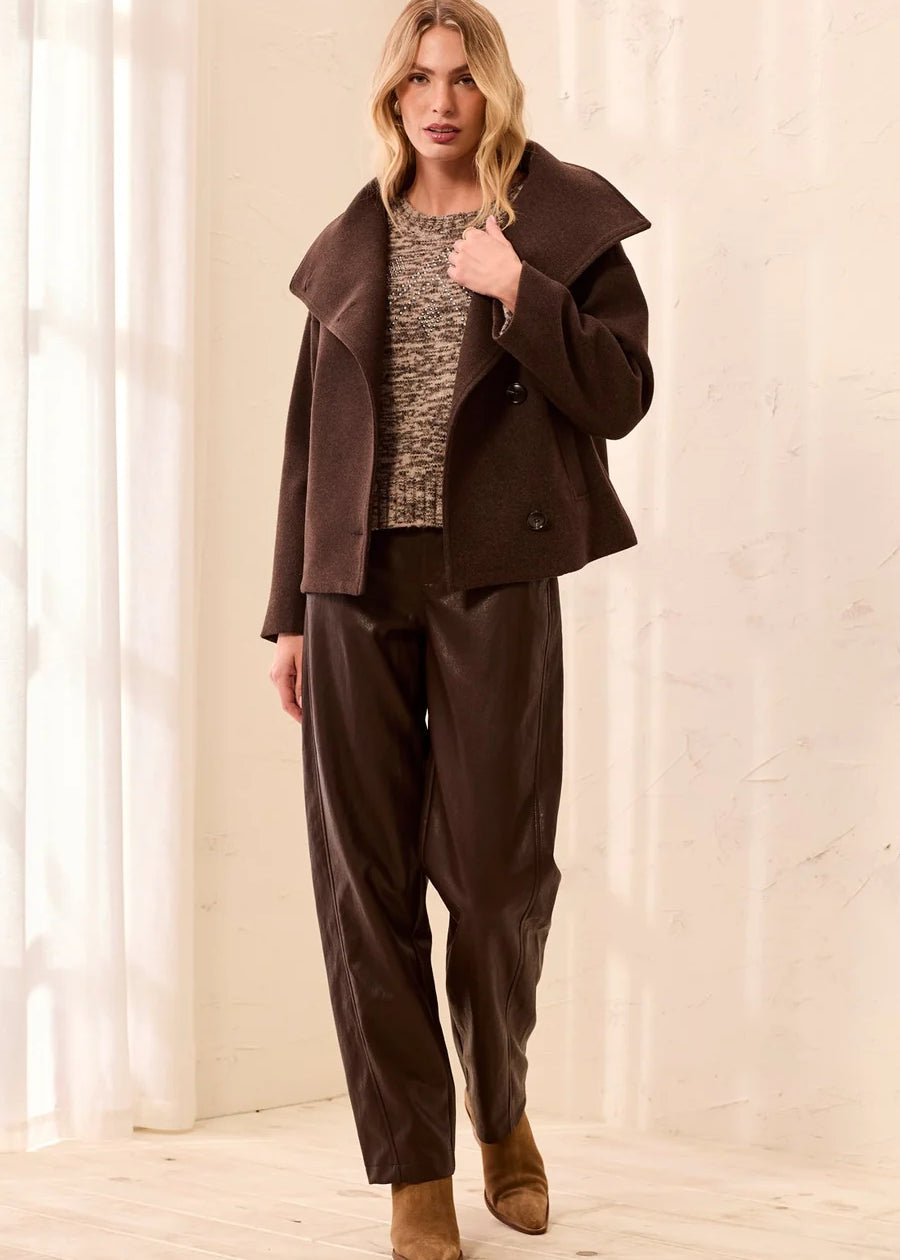 Kaia | Manteau duveteux