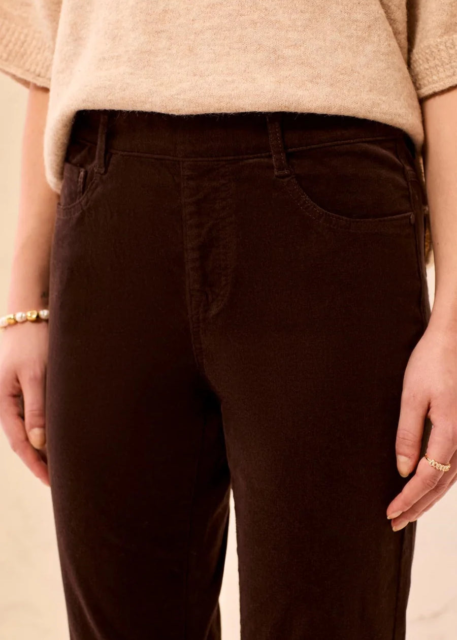 Zadie | Pantalon en velours côtelé