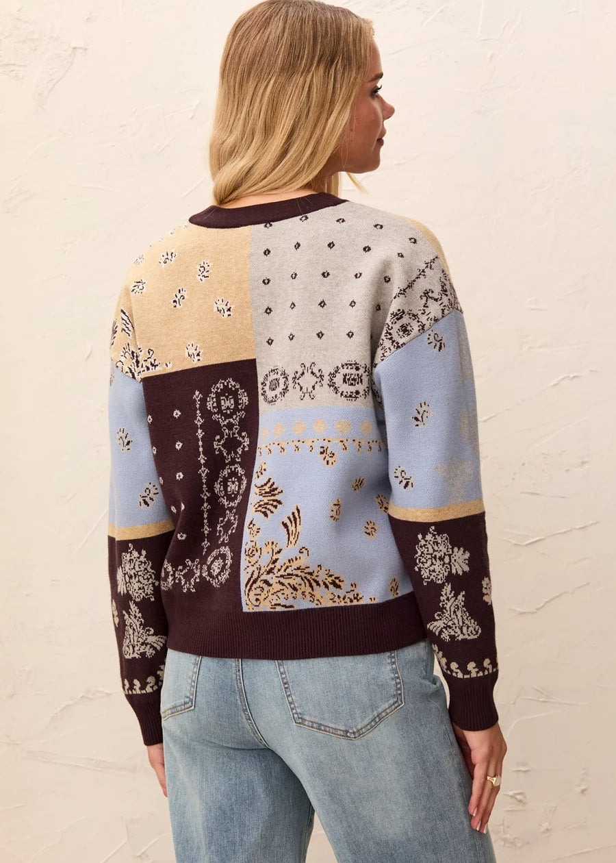 Tawny | Cardigan avec imprimé