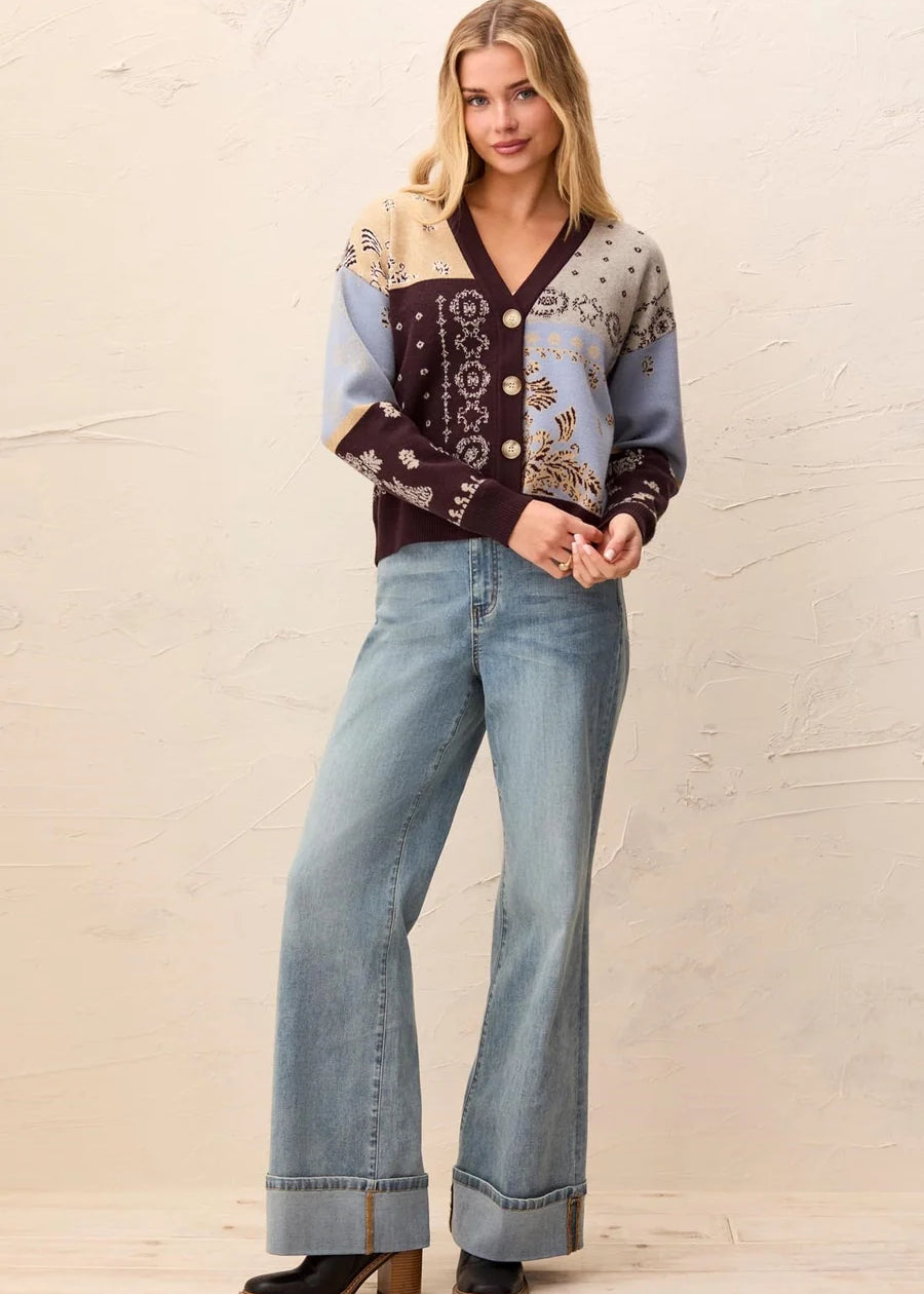 Tawny | Cardigan avec imprimé