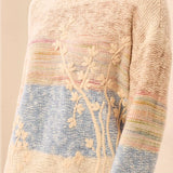 Louna | Tricot fantaisie à broderies