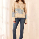 Louna | Tricot fantaisie à broderies
