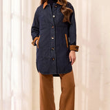 Sutton | Veste en denim matelassé